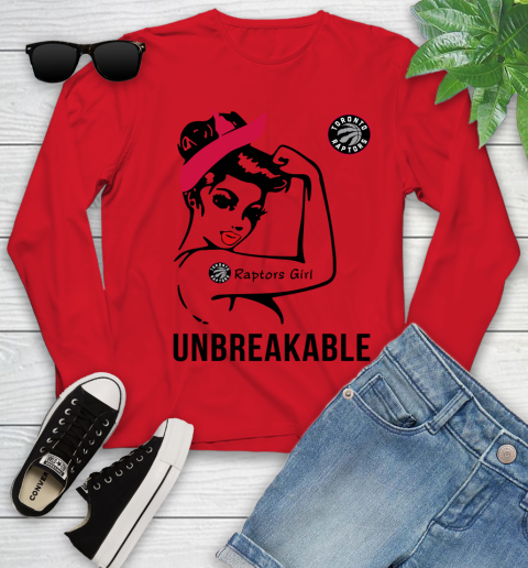 NBA Toronto Raptors Girl Unbreakable Basketball Sports Youth Long Sleeve 8