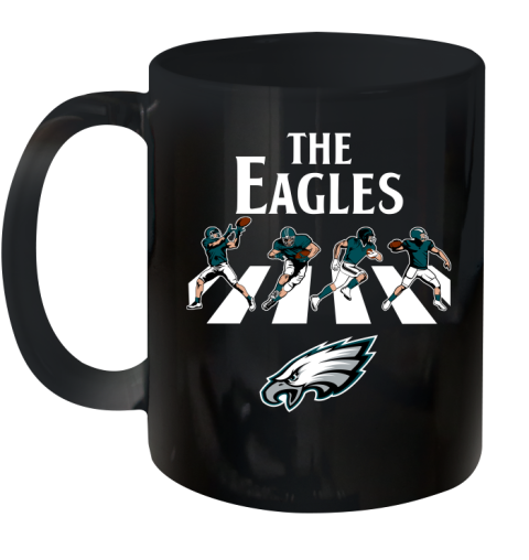 NFL Football Philadelphia Eagles The Beatles Rock Band Shirt Ceramic Mug 11oz