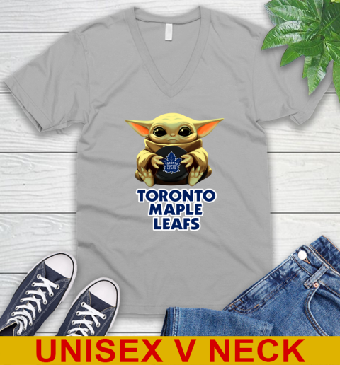 NHL Hockey Toronto Maple Leafs Star Wars Baby Yoda Shirt 52