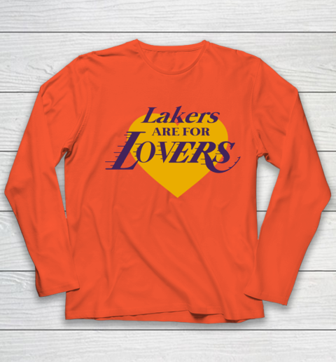 Love Lakers Shirt Laker Are For Lovers Youth Long Sleeve 2