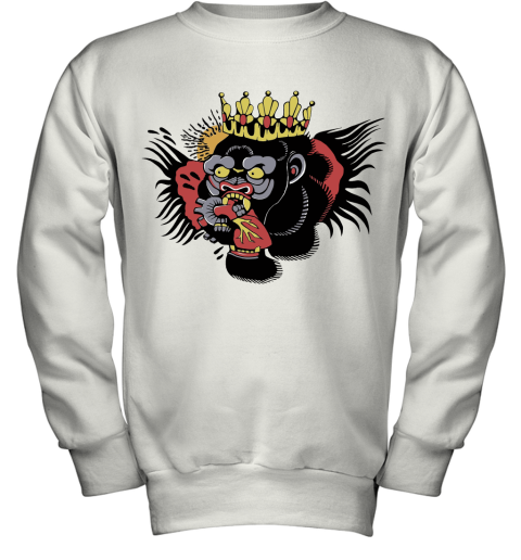 The Notorious Conor Mcgregor  Gorilla Chest Tattoo Youth Sweatshirt