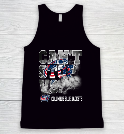 NHL Columbus Blue Jackets Hockey Can't Stop Vs Tank Top