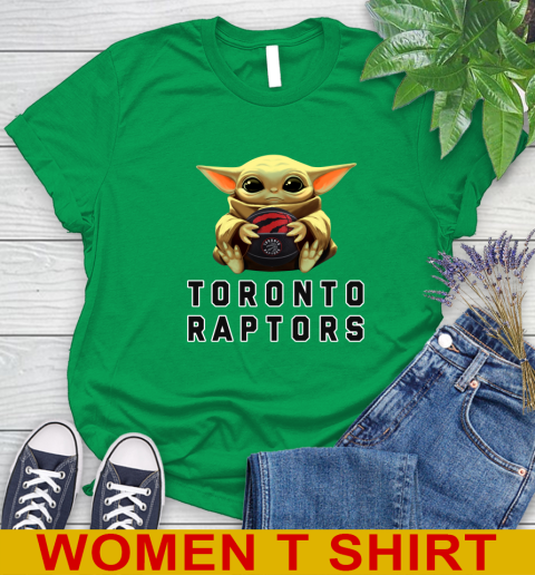 NBA Basketball Toronto Raptors Star Wars Baby Yoda Shirt 94