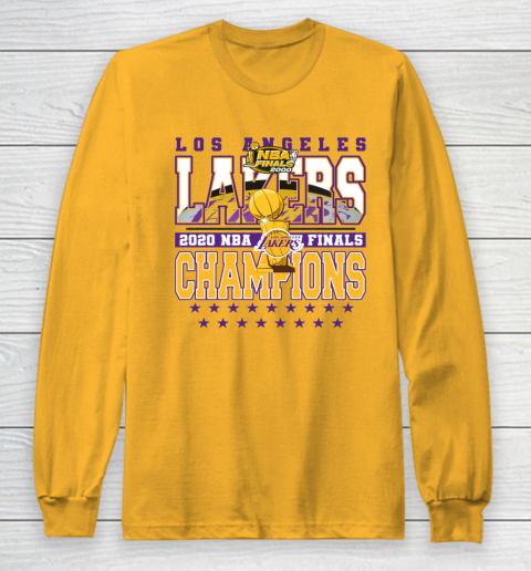 LA Lakers 2020 NBA Finals Champions Long Sleeve T-Shirt 2