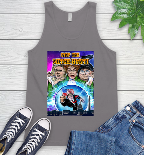 Stop The Witch Hunt Trump Tank Top 7
