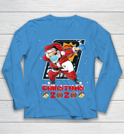 Phoenix Suns Funny Santa Claus Dabbing Christmas 2020 NBA Youth Long Sleeve 5