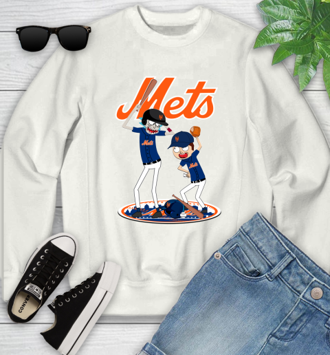 MLB New York Mets Rick And Morty Baseball 115