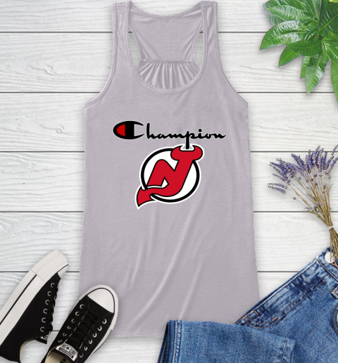 NHL Hockey New Jersey Devils Champion Shirt Racerback Tank 3