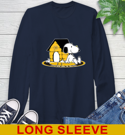 MLB Baseball Pittsburgh Pirates Snoopy The Peanuts Movie Shirt Long Sleeve T-Shirt 4