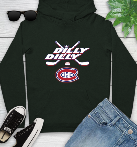 NHL Montreal Canadiens Dilly Dilly Hockey Sports Youth Hoodie 13