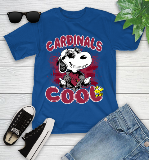NFL Football Arizona Cardinals Cool Snoopy Shirt Youth T-Shirt 10