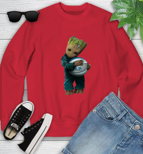 NBA Groot Guardians Of The Galaxy Basketball Sports Orlando Magic Youth Sweatshirt 9