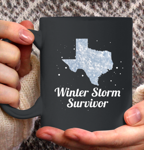 I Survived Winter Storm Texas 202 Ceramic Mug 11oz
