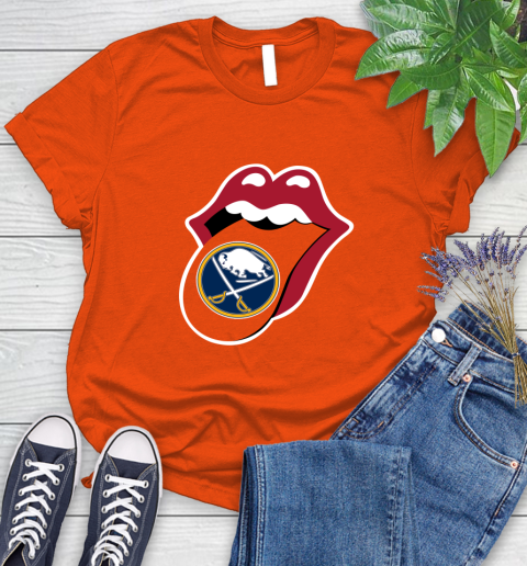 Buffalo Sabres NHL Hockey Lips I Root For My Team Adoring Fan 94