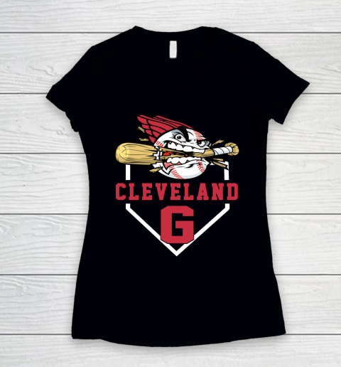 Cleveland Guardians Shirt New Team Baseball Fan Angey Ball Women's