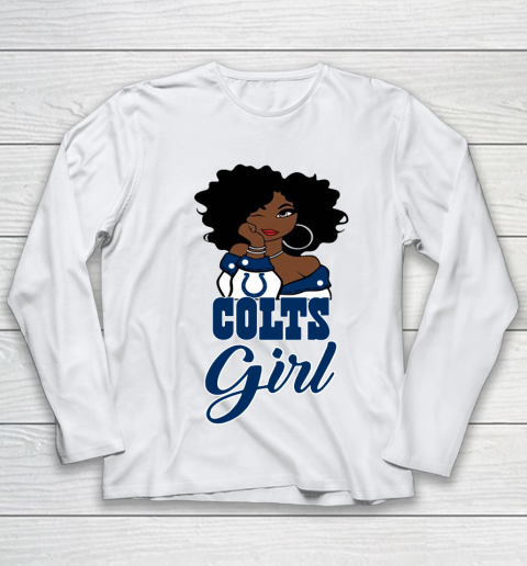 Indianapolis Colts Girl NFL Youth Long Sleeve 2