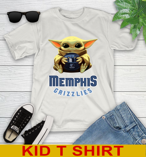NBA Basketball Memphis Grizzlies Star Wars Baby Yoda Shirt 112