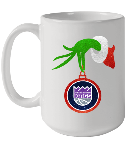 Sacramento Kings Grinch Merry Christmas NBA Basketball Ceramic Mug 15oz