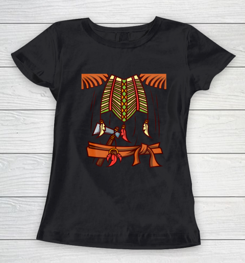 Funny Native American Halloween Indian Simple Easy Costume T Shirt.JGS9TXURCE Women's T-Shirt
