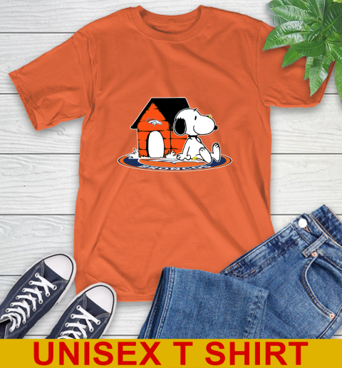 NFL Football Denver Broncos Snoopy The Peanuts Movie Shirt T-Shirt 5