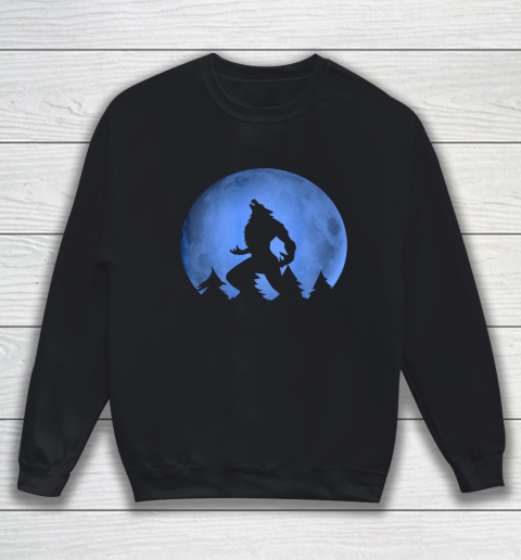 Werewolf Blue Moon wolf full moon on Halloween costume 2020 Sweatshirt