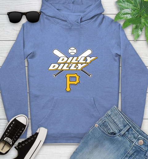 MLB Pittsburgh Pirates Dilly Dilly Baseball Sports Youth Hoodie 12