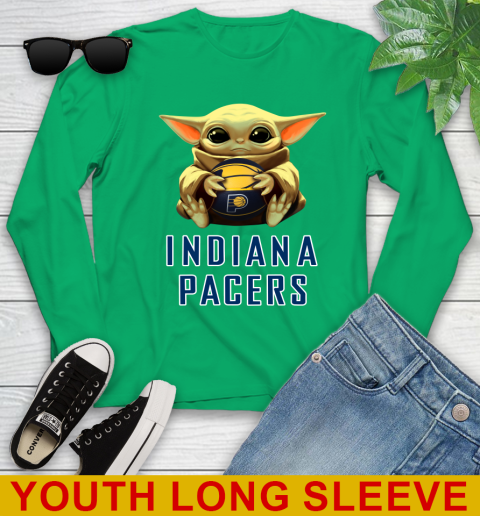 NBA Basketball Indiana Pacers Star Wars Baby Yoda Shirt 128