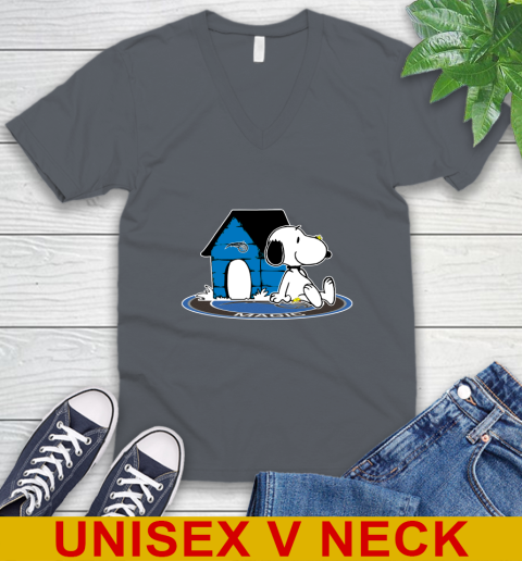 NBA Basketball Orlando Magic Snoopy The Peanuts Movie Shirt V-Neck T-Shirt 5