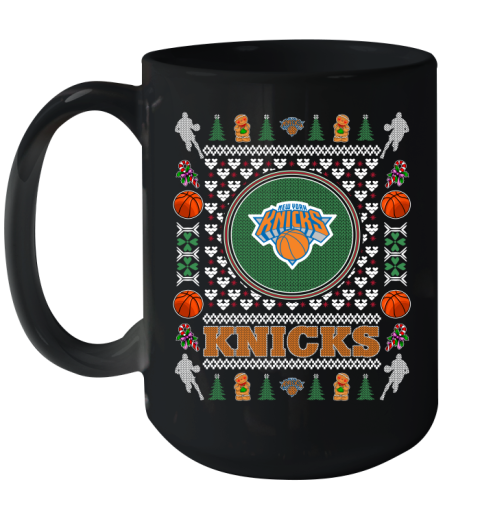 New York Knicks Merry Christmas NBA Basketball Loyal Fan Ceramic Mug 15oz