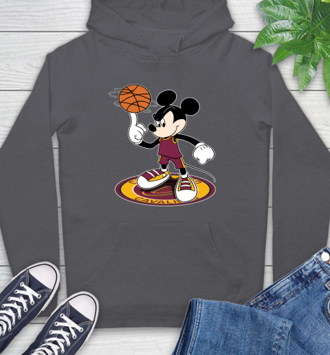 NBA Basketball Cleveland Cavaliers Cheerful Mickey Disney Shirt Hoodie 8 NBA Basketball Cleveland Cavaliers Cheerful Mickey Disney Shirt Hoodie - Image 8