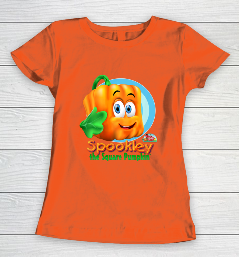 Spookley the Square Pumpkin Character Women's T-Shirt 5