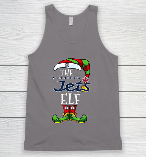 Winnipeg Jets Christmas ELF Funny NHL Tank Top 6