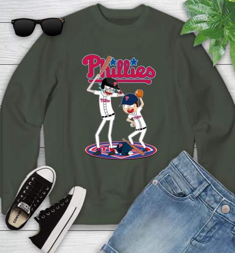 MLB Philadelphia Phillies Rick And Morty Baseball 124