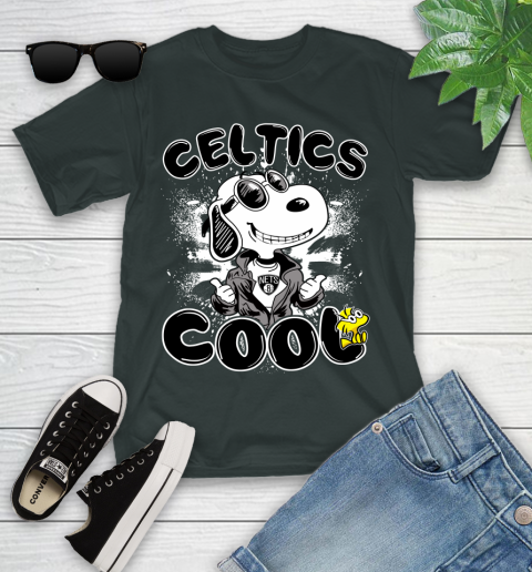 NBA Basketball Brooklyn Nets Cool Snoopy Shirt Youth T-Shirt 5