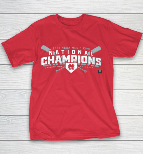 Mississippi State National Championship 2021 Youth T-Shirt 7