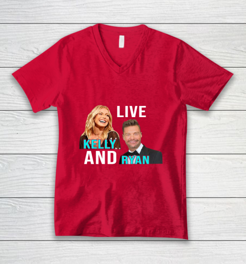 Live Kelly And Ryan V-Neck T-Shirt 6