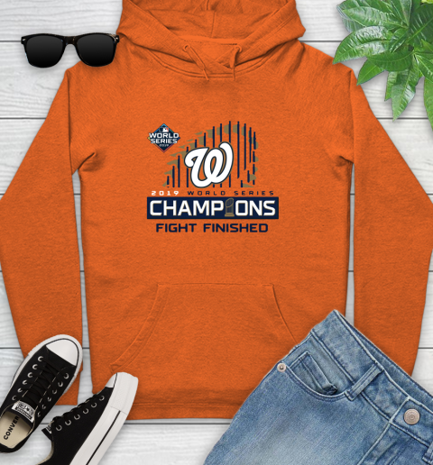 Finish The Fight Washington Nationals World Series Youth Hoodie 4