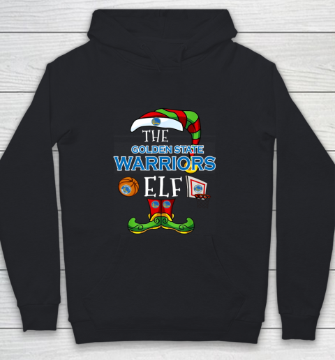 Golden State Warriors Christmas ELF Funny NBA Youth Hoodie