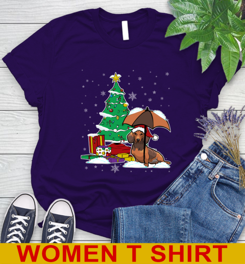 Dachshund Christmas Dog Lovers Shirts 88