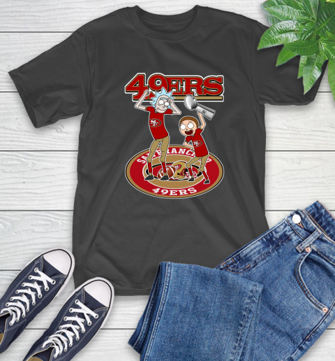 I Turned Myself Into A San Francisco Fan Morty, I'm 49ers Rick Shirts