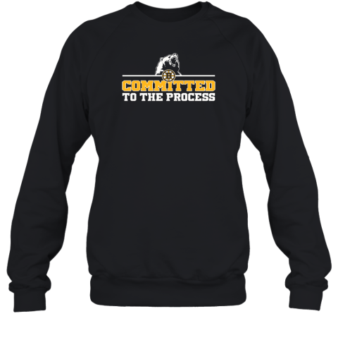 Committed To The Process Believe Relentless Unified In The Moment Never A Doubt Sacrifice Hunters Sweatshirt