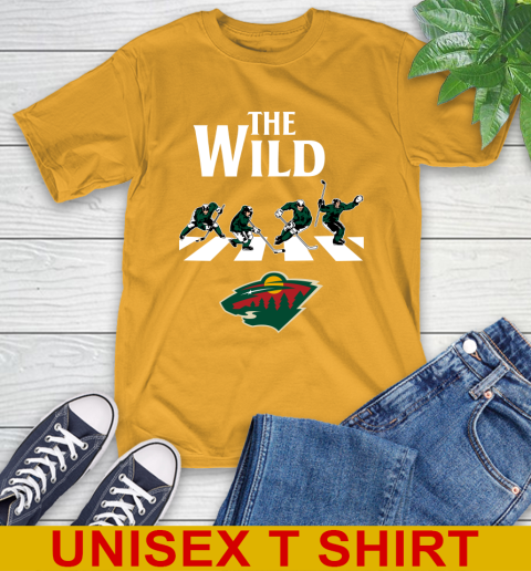 NHL Hockey Minnesota Wild The Beatles Rock Band Shirt T-Shirt 2
