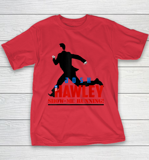 Josh Hawley Show Me Running Youth T-Shirt 7