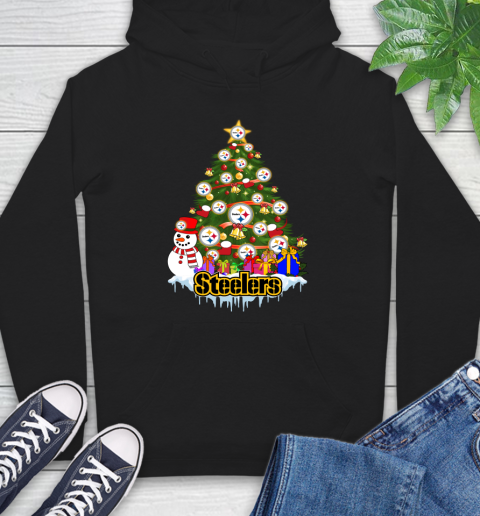 Pittsburgh Steelers Merry Christmas NFL Football Sports Hoodie 2