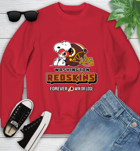 NFL The Peanuts Movie Snoopy Forever Win Or Lose Football Washington Redskins 123