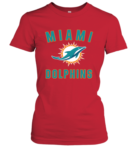 Miami Dolphins NFL Pro Line by Fanatics Branded Aqua Vintage Victory Women's T-Shirt