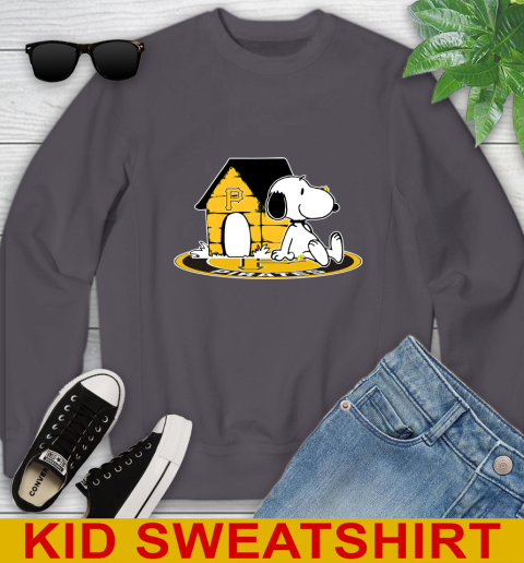 MLB Baseball Pittsburgh Pirates Snoopy The Peanuts Movie Shirt Youth Sweatshirt 6