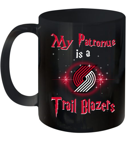 NBA Basketball Harry Potter My Patronus Is A Portland Trail Blazers Ceramic Mug 11oz
