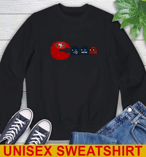 San Francisco 49ers NFL Football Pac Man Champion Sweatshirt 2