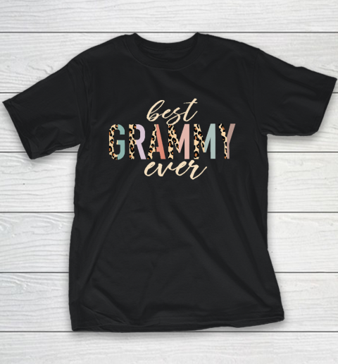 Best Grammy Ever Gifts Leopard Print Mother's Day Youth T-Shirt